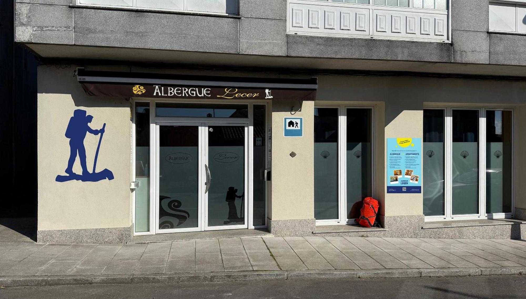 Albergue Lecer Sobrado Porta Buitenkant foto